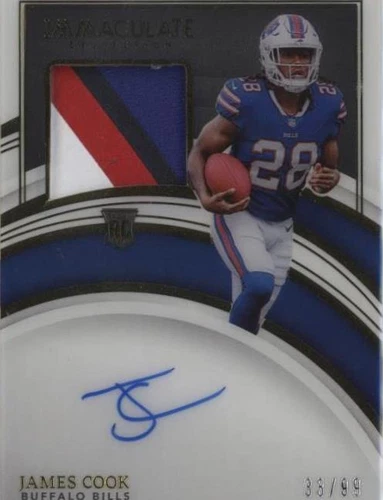 2022 Panini Immaculate Collection James Cook #122