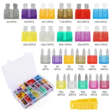 420Pcs Auto Blade Fuse Assortment Kit Set Car Truck Motorcycle Boat Fuses New