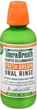 TheraBreath Dentist Recommended Fresh Breath Oral Rinse Mild Mint Flavor 16 OZ