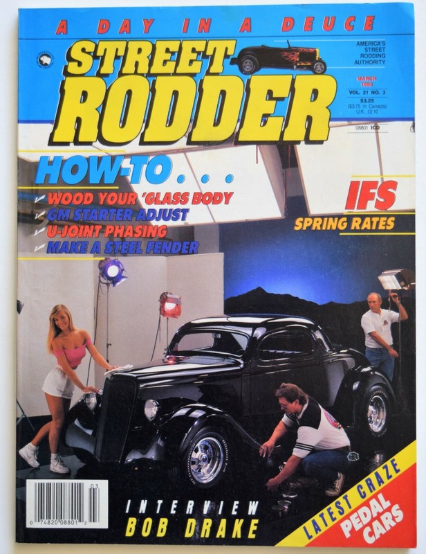 STREET RODDER MAGAZINE - MARCH 1992