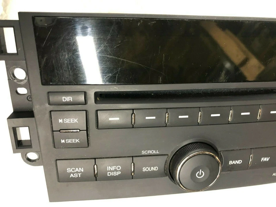 2009 Pontiac G3 AM FM ресивер MP3 одиночный CD-плеер 96 989 879 OEM (4) - Изображение 3 из 4