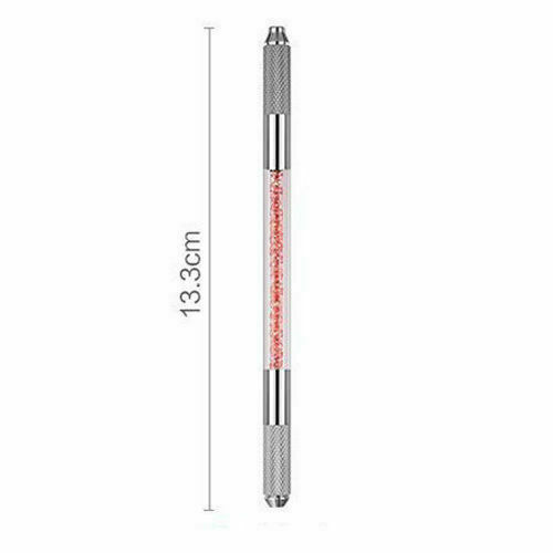 Microblading Permanent Manual Tebori 3D Makeup Eyebrow Tattoo Pen Pink ...