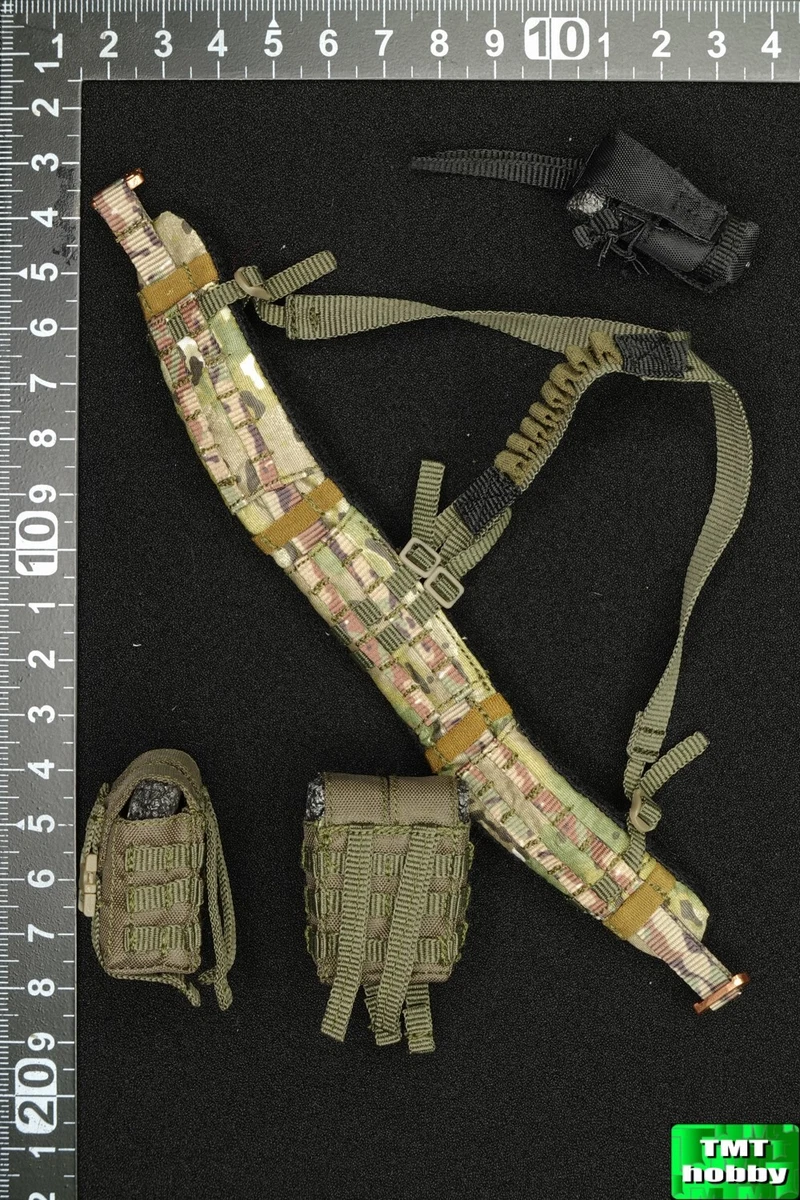 1:6 Scale ES 26051A N.S.W.D.G infiltration Team Gunner - Belt & Harness wPouches