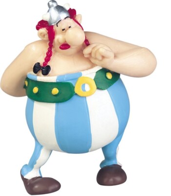 Plastoy Asterix Obelix Lovers Collectible Figure with Flowers 60546 (2016)