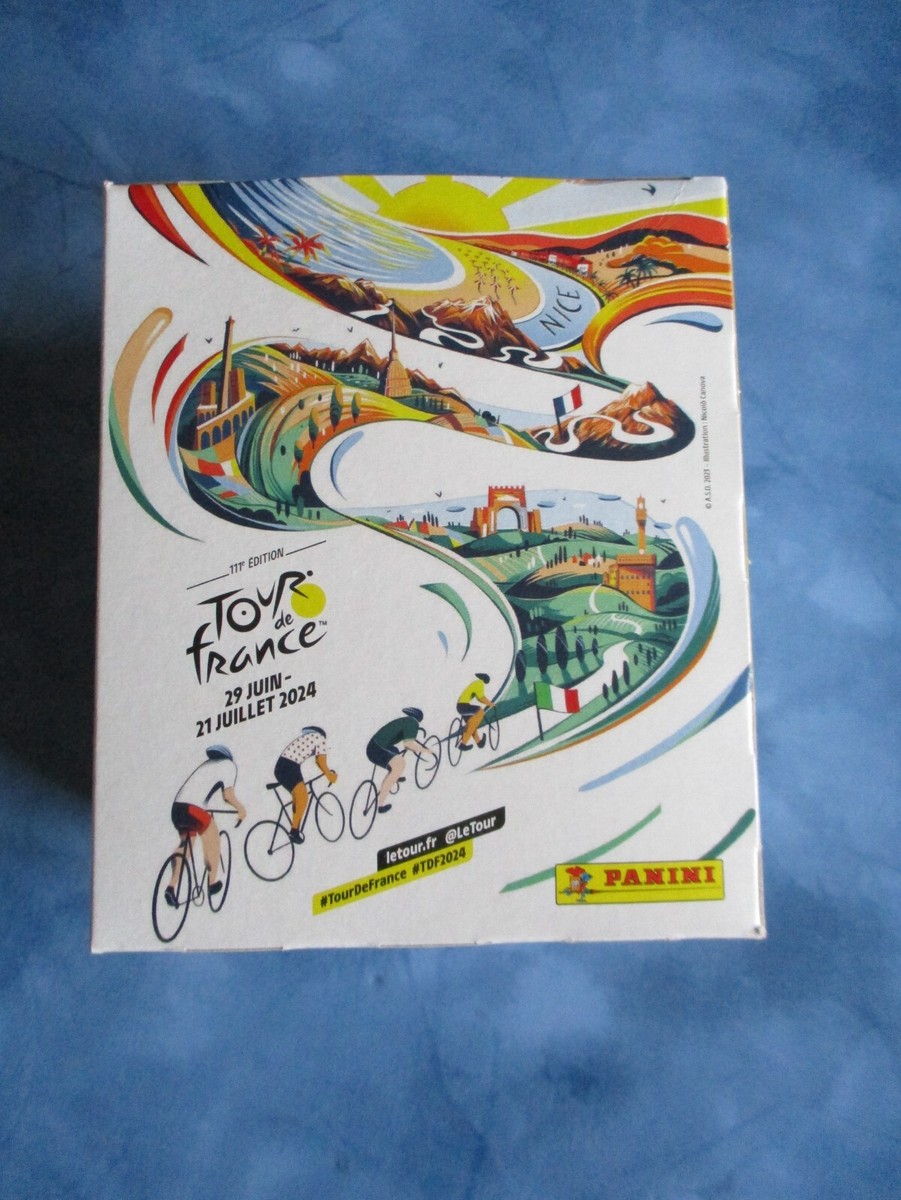 Boîte 36 pochettes panini tour de france 2024 - Collection