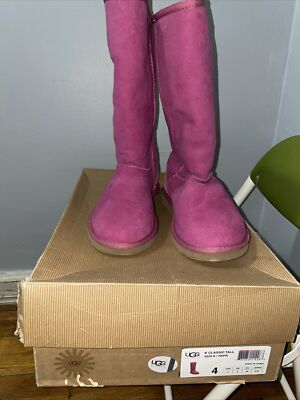 UGGS Classic Tall Pink Kids US Size