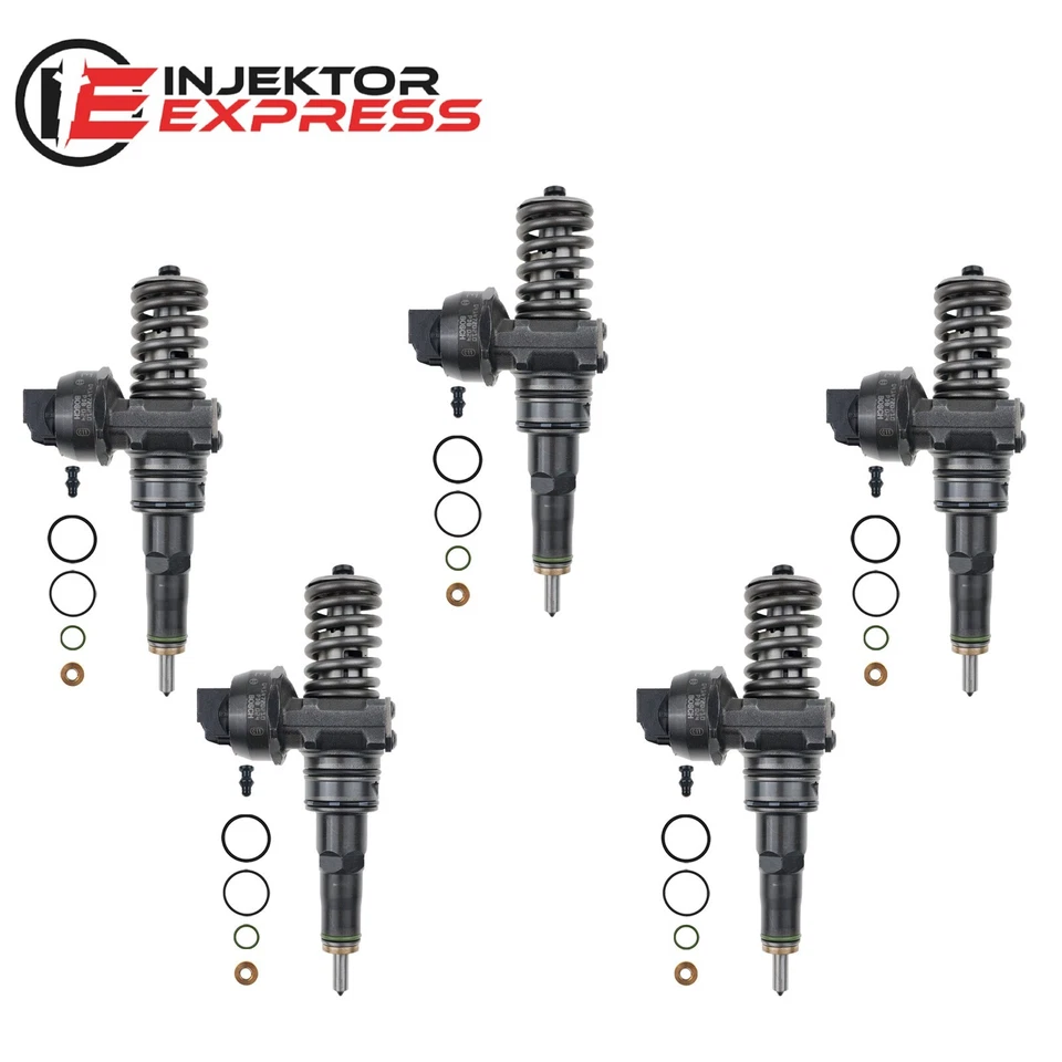 5x 0414720210 Pumpe Düse Einheit PDE VW Multivan Transporter 2.5 TDI 07Z130073F - Bild 3 von 4