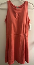 NWT Xersion EverUltra-Lite Womens Sleeveless Active Dress Medium Coral