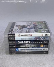 Sony PlayStation 3 Call Of Duty: Ghosts And More Assorted Video Games Lot Of 6