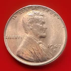 1947-S Red Gem BU  Lincoln Wheat Cent 1 Cent 1c Coin FAST SHIPPING