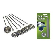 Presto Fit 22001 Camping Mat Anchor - Patio Rug- 6-Pack
