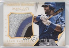 2014 Panini Immaculate Premium Material Prime 8/10 Jose Bautista #7 2d8