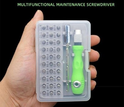 32pcs Precision Screwdriver Set - Repair Tool Kit - Magnetic Bit Set 