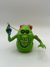 Vintage 1989 Kenner Real Ghostbusters Slimer with Proton Pack Orange Rare