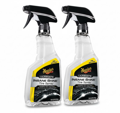 2x Meguiar's  Ultimate Insane Shine Tire Spray - Reifenglanzspray Reifenglanz