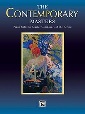 PIANO MASTERS -- THE CONTEMPORARY MASTERS: PIANO SOLOS BY By Alfred Music VG