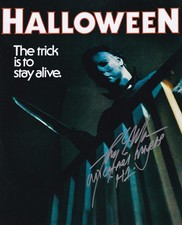 TONY MORAN signed autograph 20x25cm HALLOWEEN in person autograph MYERS COA