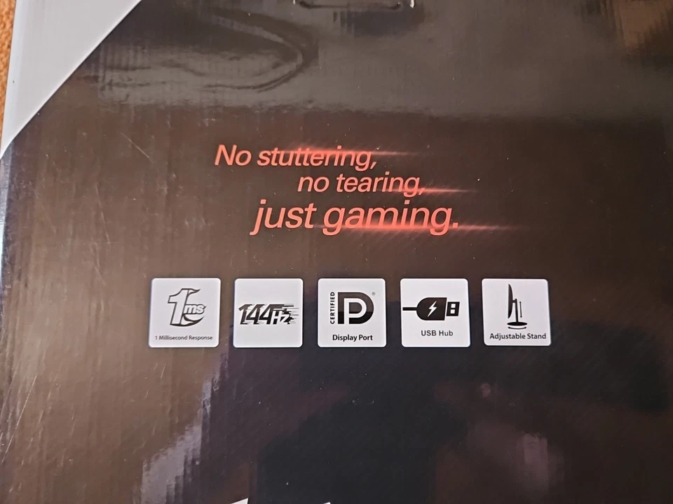 AOC G2460PF 24 Zoll 1080p 144 Hz 1ms DP TN LCD Monitor - Schwarz, Gebraucht - Bild 2 von 4