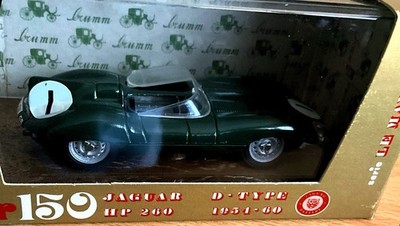 JAGUAR D-type 6° Le Mans 1956 #1 M.Hawthor -I. Bueb 1:43 BRUMM r150 Neu in OVP