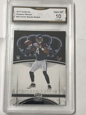 2017 Crown Royale Football #83 DeShaun Watson RC Rookie Houston Texans GMA 10 Pa