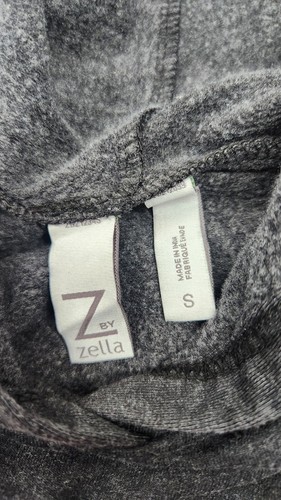 Vestido Sudadera con Capucha Z by Zella Niña Niños Talla S (6-7) Bolsillos Carbón 987 - Imagen 3 de 6