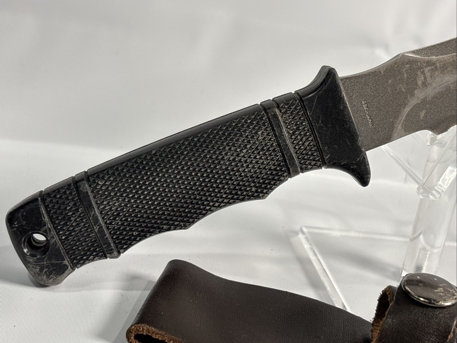 RARE SOG Specialty knives Seal Pup SEKI JAPAN Fixed Blade Knife & Sheath