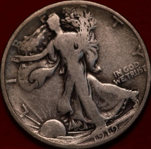 1919-D Walking Liberty Half Dollar — photo from another recent sale
