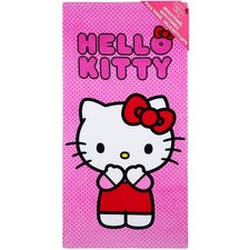 Hello Kitty Girls Beach Towel 140 x 70cm Comfort Soft Summer Lounging