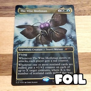 mothman card mtg The Wise Mothman Card Sleeves