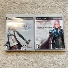 BUNDLE: FINAL FANTASY 13 XIII & LIGHTNING RETURNS PS3 PREOWNED COMPLETE CIB
