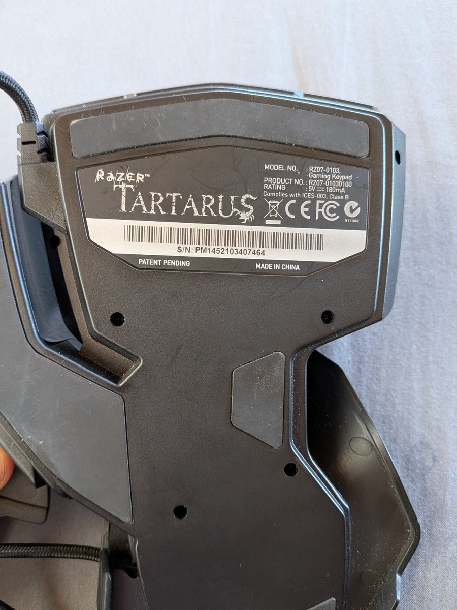 Razer Tartarus V1 Wired Gaming Keypad Model RZ07-0103 | Tested | eBay