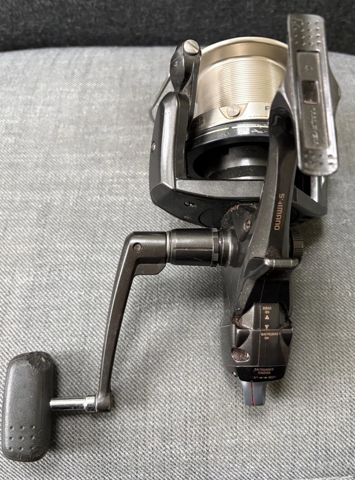 Shimano Big Baitrunner Long Cast Fishing Reel. - Image 3 of 4