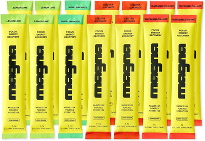 Electrolytes Powder Drink Mix for Hydration, Energy & Focus Support with Magnesi