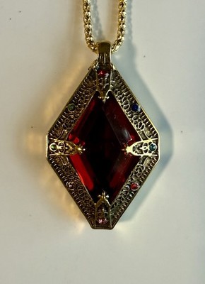 SKYRIM (The Elder Scrolls IV Oblivion) AMULET OF KINGS Metal Pendant With Chain