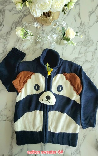 Boys and girls long sleeve cotton knit sweater. - Picture 9 of 18