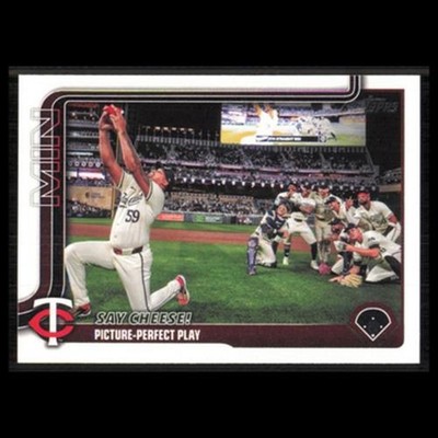Say Cheese! Picture-Perfect Play #81 2025 Topps Minnesota Twins Baseball Card NM