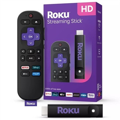 Roku Streaming Stick HD 2025   HD Streaming Device for TV with Roku Voice Remote