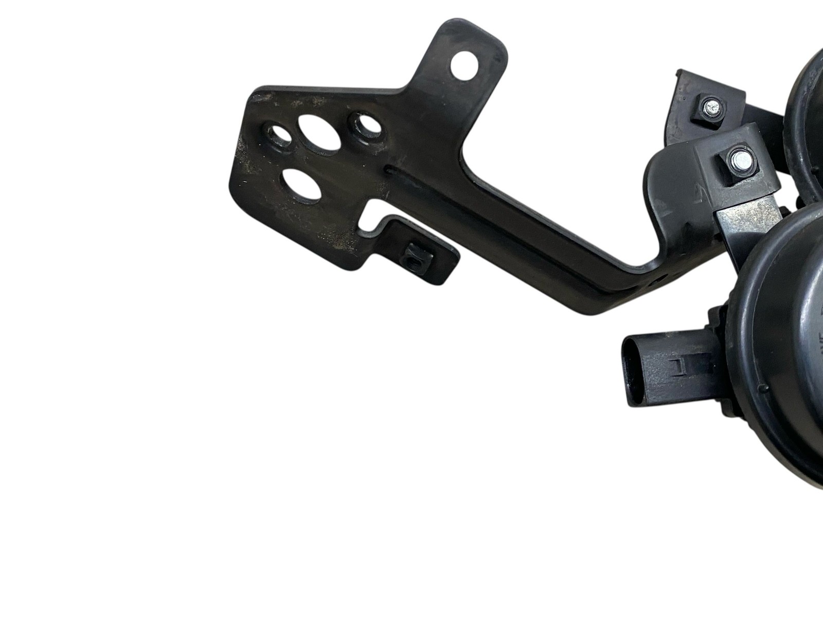 2015 BENTLEY CONTINENTAL HIGH & LOW NOTE TONE SIGNAL HORN SET W/ BRACKET OEM