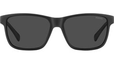 Polaroid Kids Sunglasses PLD 8067/S 003 M9 Black/Grey Polarized Cal.49