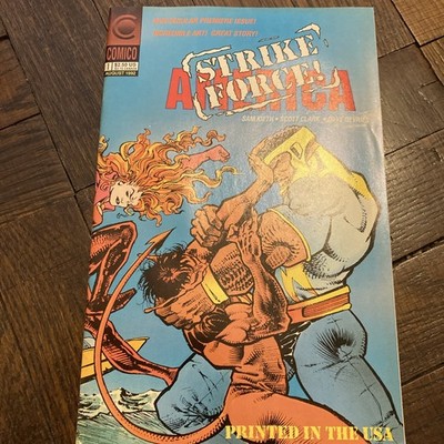 Strike Force America #1 (Comico Comics August 1992)