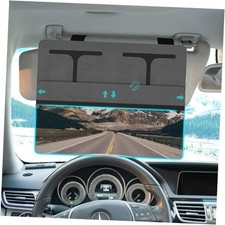 Polarized Sun Visor Extender for Car, Car Visor Extender Attachment Sun Gray
