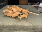 Vintage GI Joe - 1985 MAULER MBT TANK - 90% Complete W/ Figure (tested)