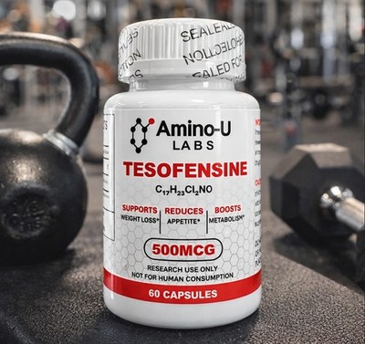Amino-U Labs Tesofensine 500mcg Capsules 60 Count Laboratory Tested COA