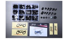 Kit visserie Carénages Spécifique AVDB Noir Pour SUZUKI GSXR GSX-R 1100 93-98