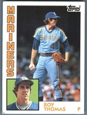 Roy Thomas #181 Topps 1984 Topps Seattle Mariners