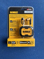 DEWALT DXMA1902092 Pro-X1 Jobsite Bluetooth Earbuds - Black/Yellow