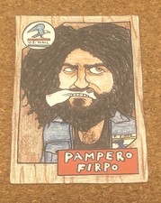 Tarjeta Gummy Arts 2020 USPS Pampero Firpo 1987 estilo Topps