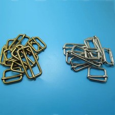 Metal Slider Buckle Sliding for Webbing Belt Straps Backpacks 20 25 32 38 50mm