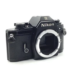 Nikon EM 35mm SLR Film Camera Body CLA’d Metered Tested w/ New Battery Japan