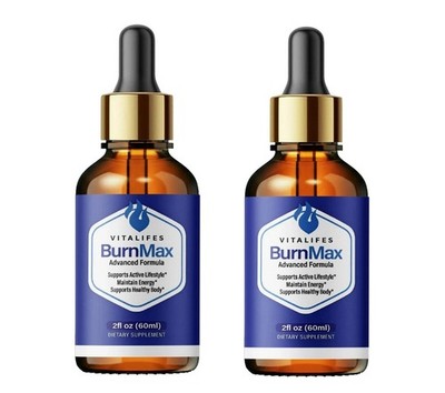 (2 Pack) BurnMax Drops Burn Max Advanced Fat Burner for Weight Fat Loss (30Serv)